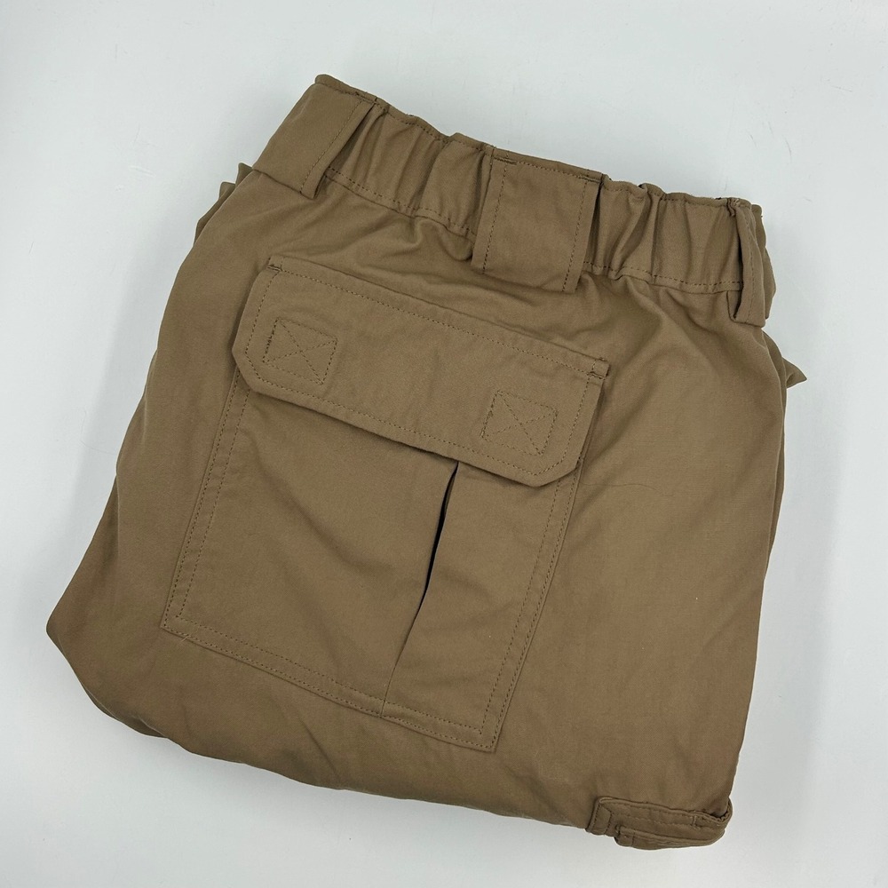 Duluth Trading Co Cargo‎ Pants Mens Waist XL / 30" Length Khaki Nylon Utility